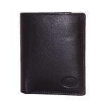 Leather Design Portemonnee met Secrid Cardprotector Vak Zwart-0