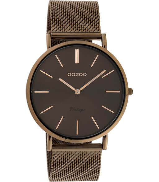 Schaduw Mars Onderzoek OOZOO Timepieces Horloge Vintage Bruin | C20004 | Shop Online