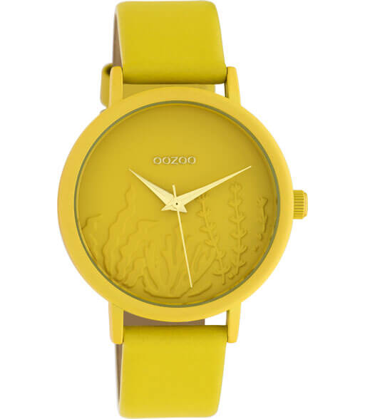 OOZOO Timepieces Horloge Mosterd | C10602