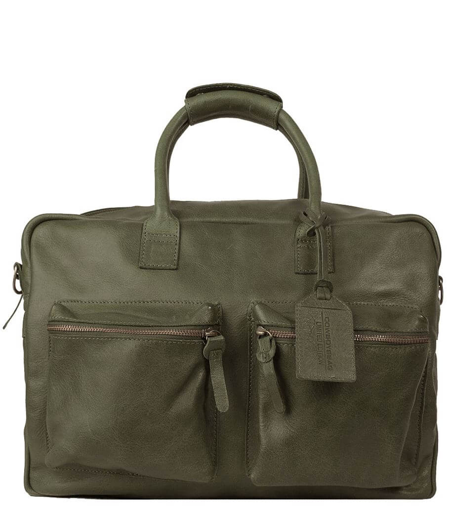 Cowboysbag Schoudertas The Bag Special Forest Green | Limited Edition