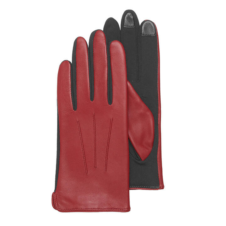 Otto Kessler Dames Touchscreen Handschoenen Mia Crimson