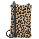 Charm London Phone Bag Elisa Telefoontasje Vachtje Leopard