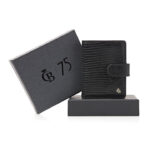 Castelijn & Beerens Mini Wallet RFID Giftbox Zwart