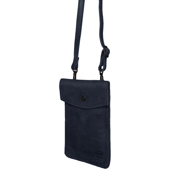 Bear Design Phone Bag Priya Telefoontasje Blauw