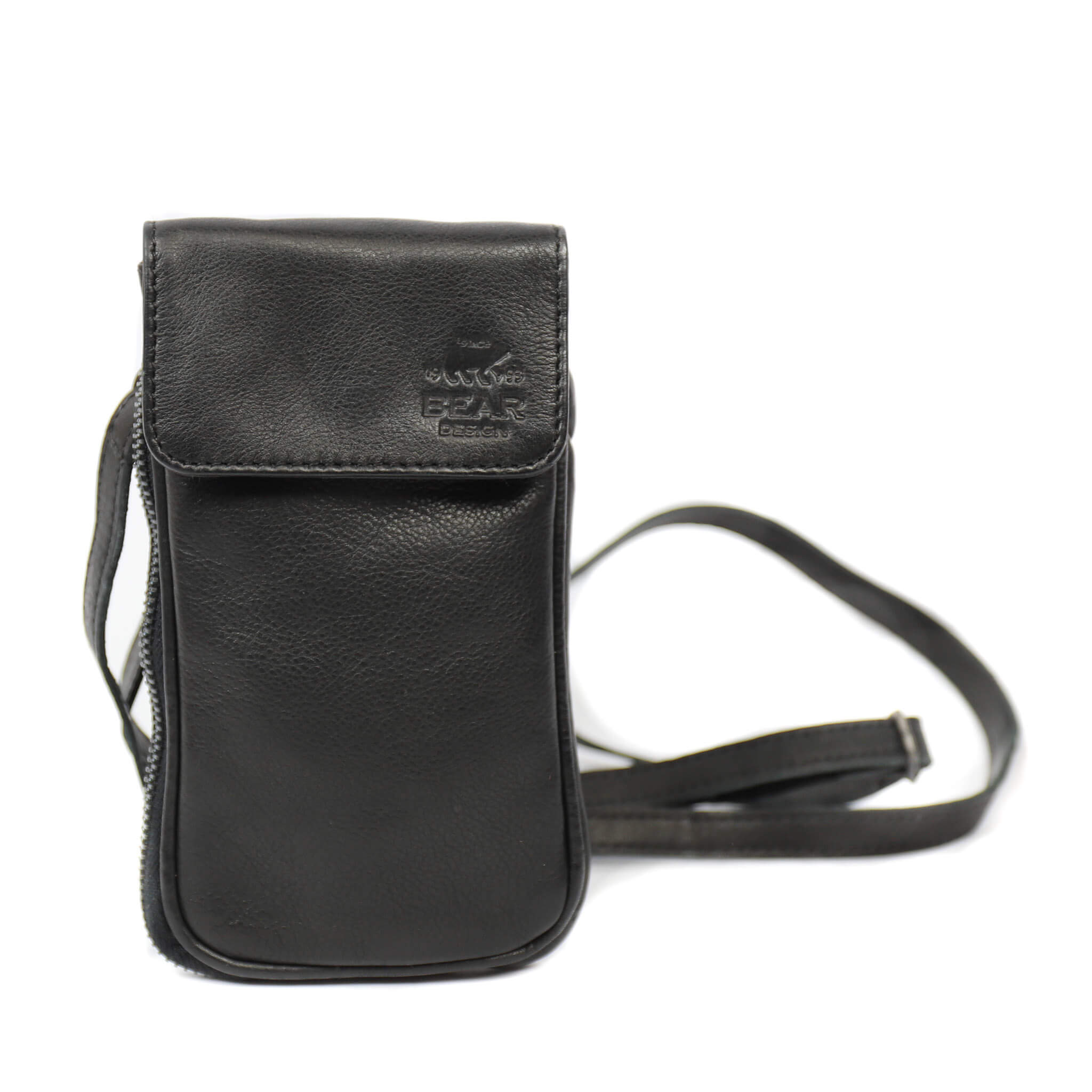 Bear Design Phone Bag Ahana Telefoontasje Zwart