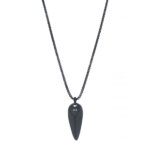 AZE Jewels Ketting Necklace Triangle Noir