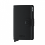 Secrid Mini Wallet Portemonnee Vegan Soft Touch Black