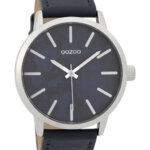 OOZOO Timepieces Horloge Donker Blauw | C9602