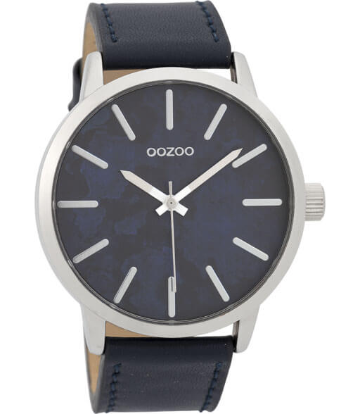 OOZOO Timepieces Horloge Donker Blauw | C9602