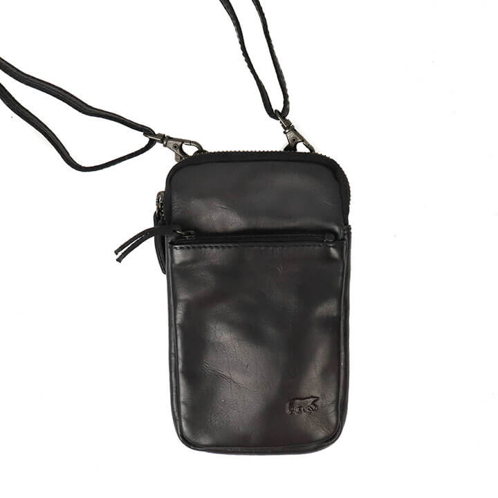 Bear Design Phone Bag Sammy Telefoontasje Zwart