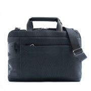 Nava Design Cross Briefcase Slim Schoudertas 15.6” Black/Grey