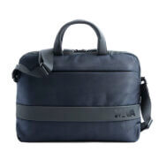 Nava Design Easy Advance Briefcase Slim Schoudertas 15.6” Black/Blue