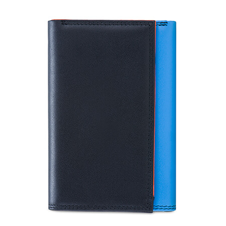 Mywalit RFID Tri fold Wallet with Zip Nappa Burano