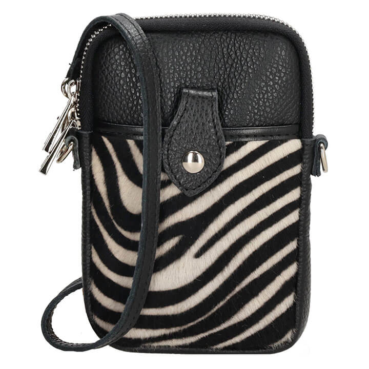 Charm London Phone Bag Elisa Telefoontasje Zebra