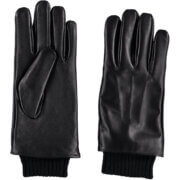 Sarlini Leren Heren Handschoenen Zwart M/L