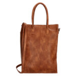 Zebra Trends Shopper Natural Bag Rosa XL 15'' Cognac