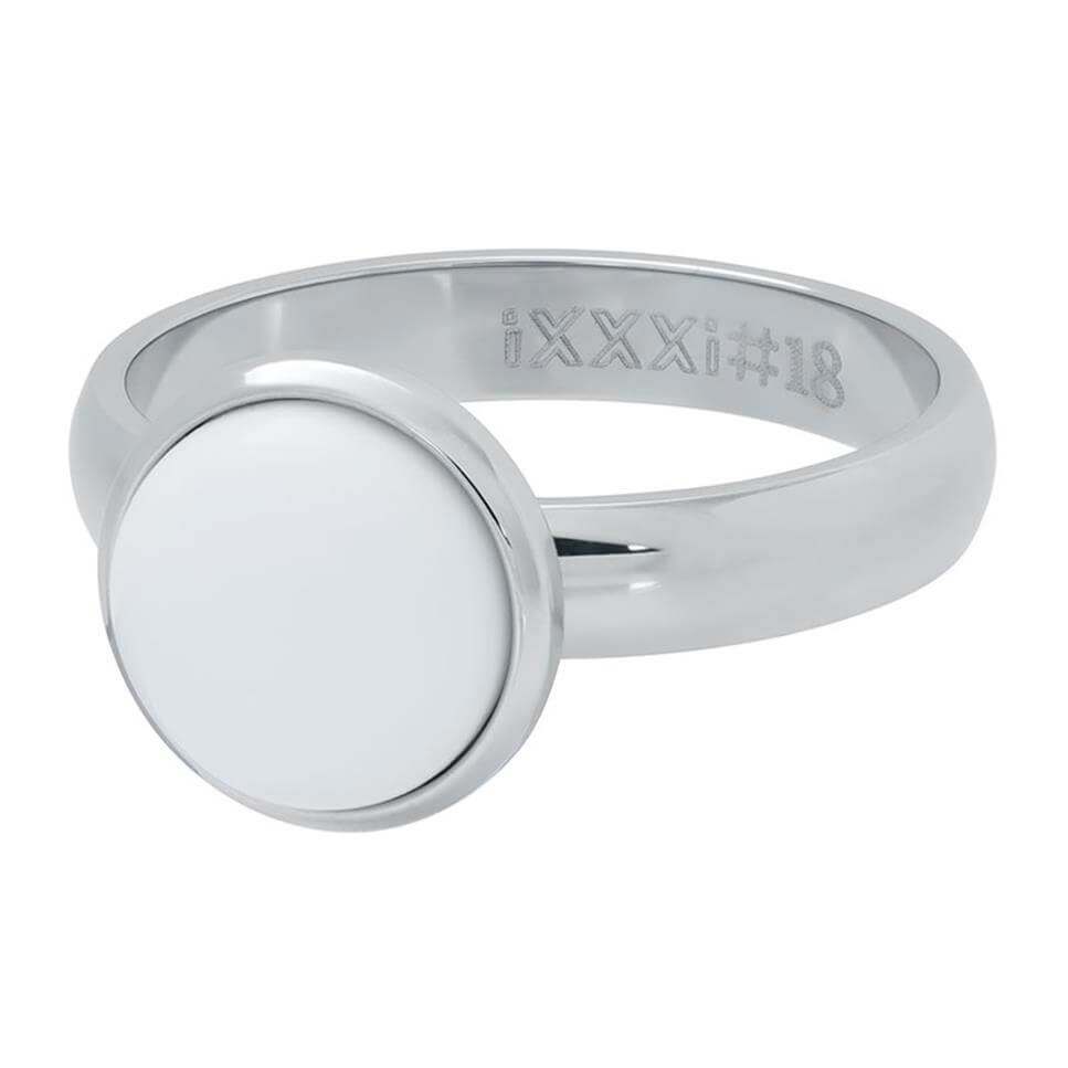 iXXXi Vulring 1 White Stone 12mm Zilver