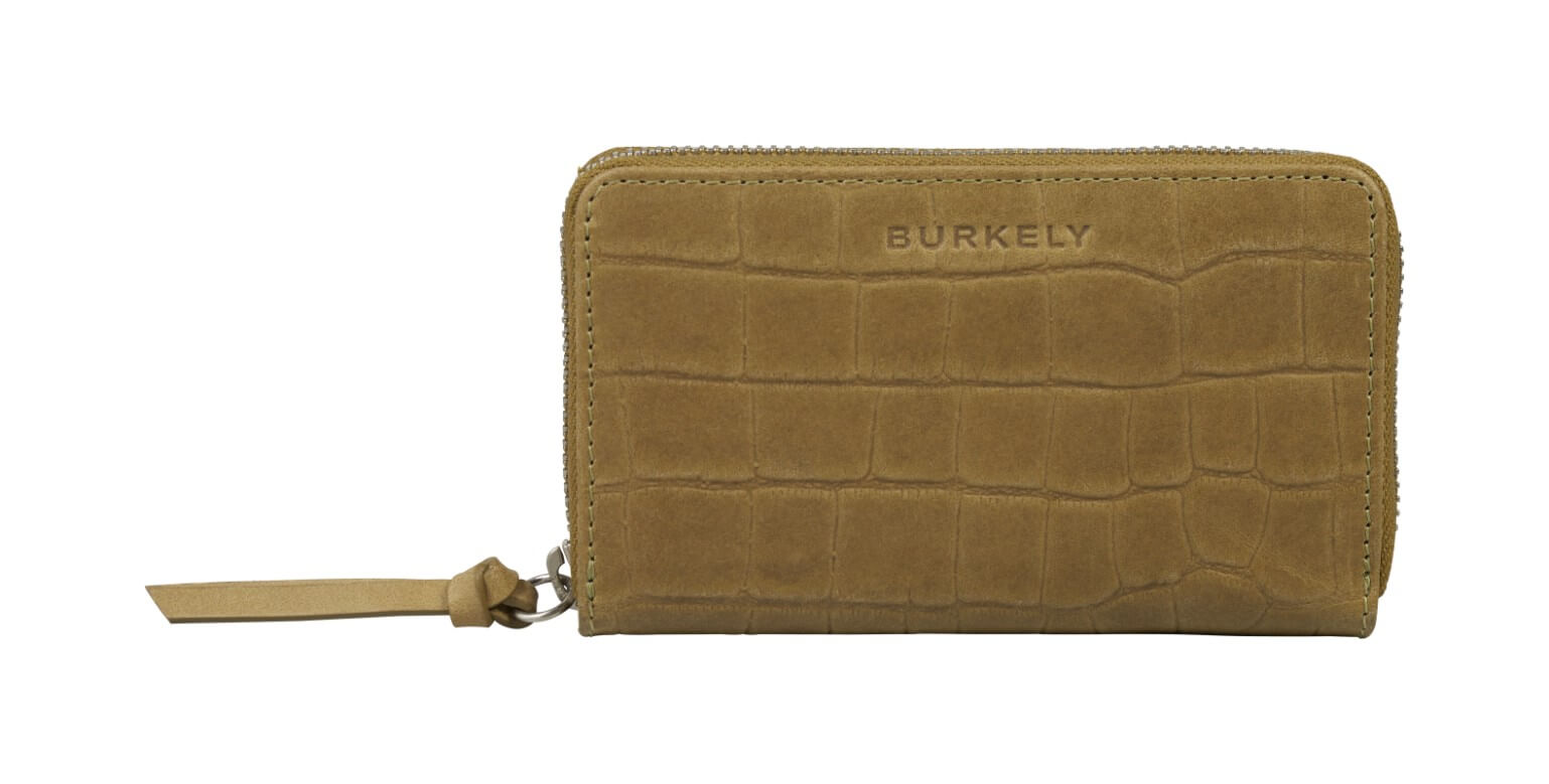 Burkely Icon Ivy Wallet S Portemonnee RFID Licht Groen