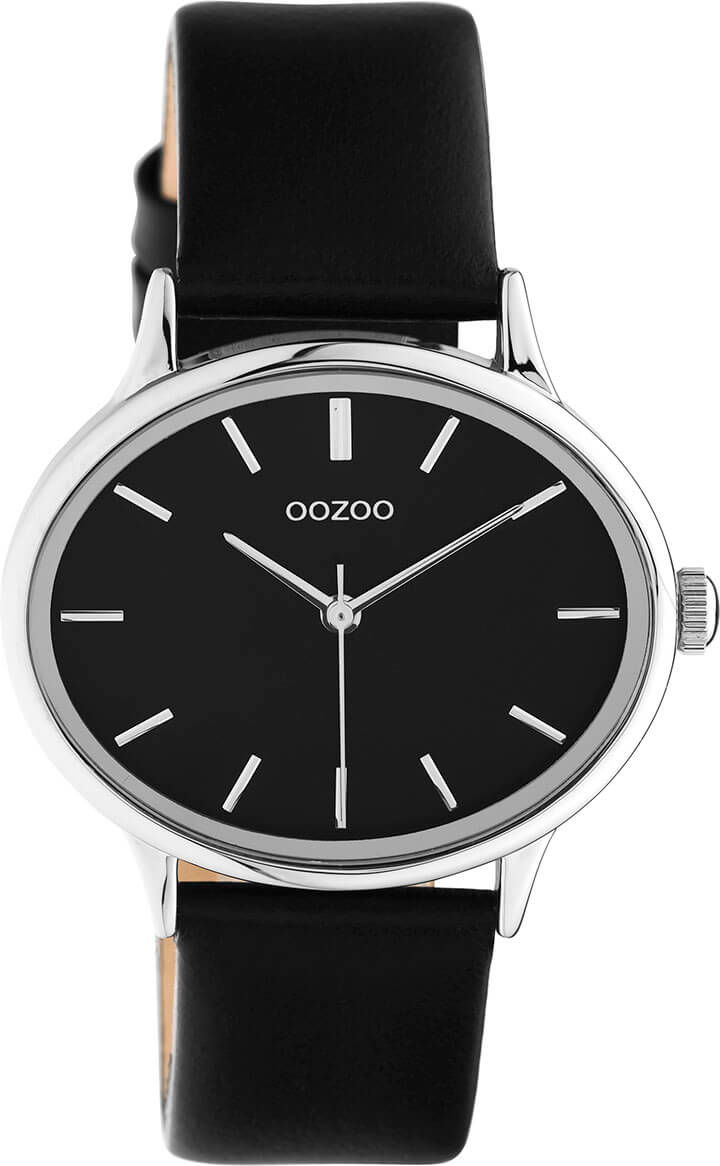 OOZOO Timepieces Horloge Ovaal Zwart | C10944