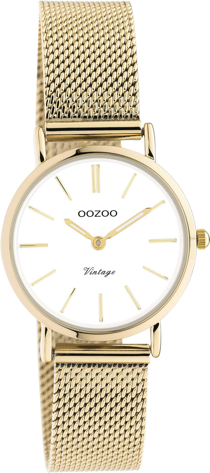 OOZOO Timepieces Horloge Goud/Grijs | C20231