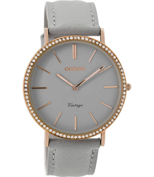 OOZOO Timepieces Horloge Stonegrey | C8885