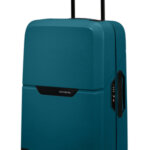 Samsonite Magnum Eco Spinner Handbagage Koffer 55 Petrol Blue