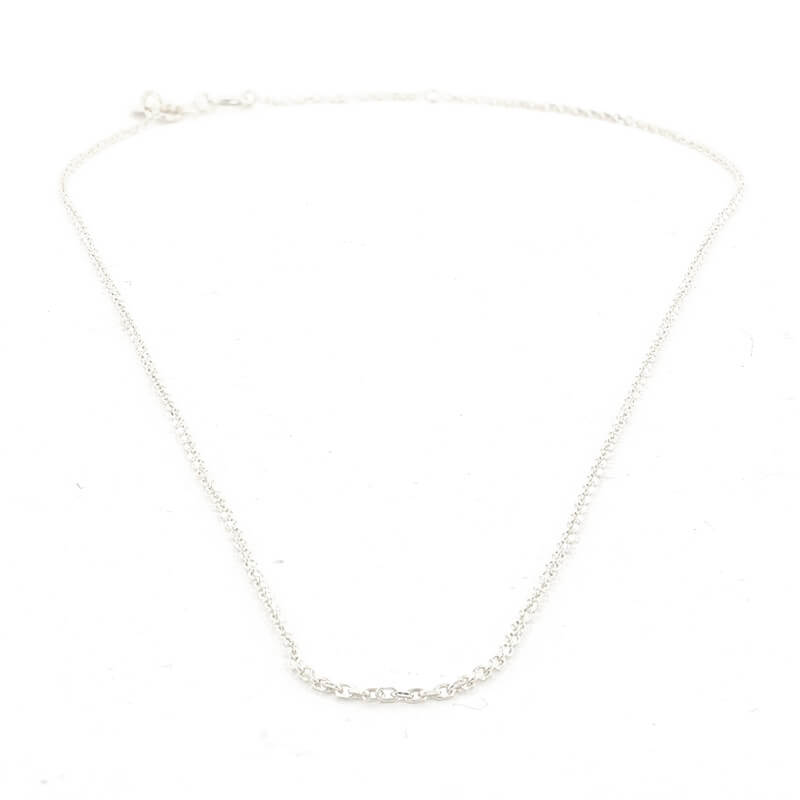 Imotionals Ketting Anker Zilver 38 cm