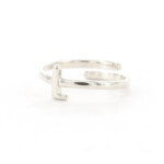 Imotionals Ring Letter L Zilver