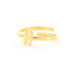 Imotionals Ring Letter H Goud