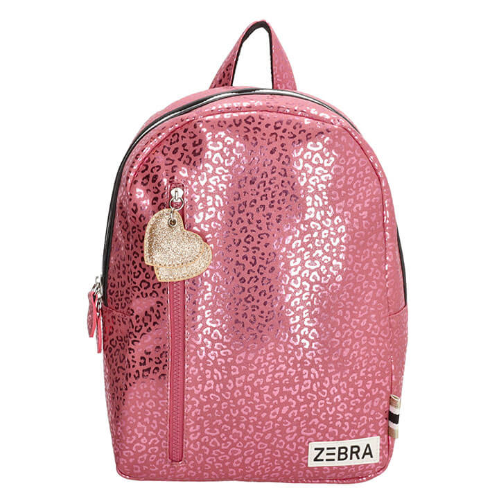 zingen schoonmaken Uitdaging Zebra Trends Girls Rugzak M Metallic Leopard Pink | Shop Online