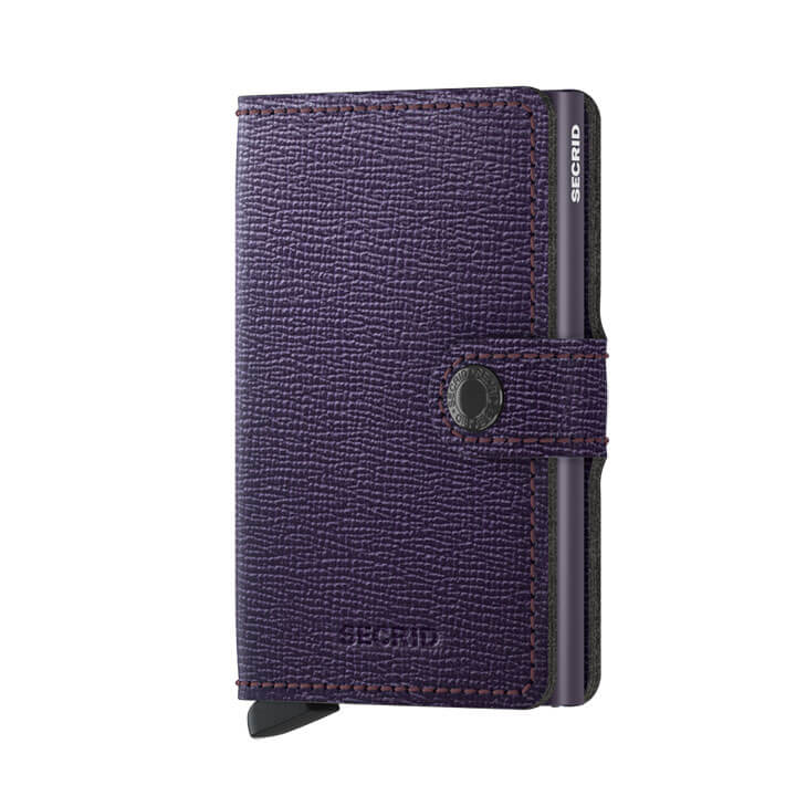 Secrid Mini Wallet Portemonnee Crisple Purple