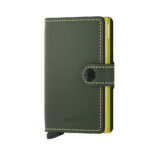 Secrid Mini Wallet Portemonnee Matte Green & Lime