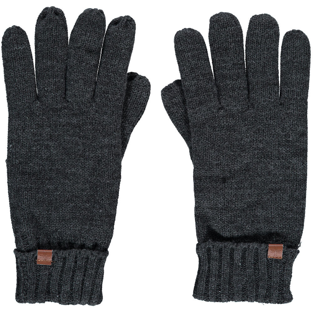 Accessoires Handschoenen Gebreide handschoenen Guess Gebreide handschoenen zwart kabel steek atletische stijl 
