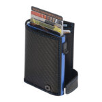 Furbo by Tony Perotti RFID Wallet Portemonnee Carbon Black/Blue