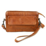 Bear Design Schoudertas/Polstas Cil Cognac