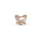 Melano Twisted Butterfly Steentje Crystal Rosé