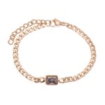 iXXXi Armband Classic Miracle Tanzanite Rosé goud