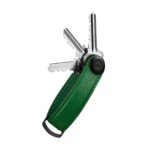 Orbitkey 2.0 Leather Key Holder Pebbled Emerald