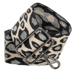 Beagles Schouderband Fashion Leopard Zilver