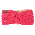 I'm Dutch Gebreide Haarband / Hoofdband Ottowa Fuchsia Mix Color