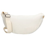 Beagles Puffer Moon Bag L Calvia Wit
