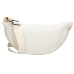Beagles Puffer Moon Bag M Calvia White