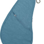 Healthy Back Bag Textured Nylon Large Baglett Chambray