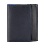 Mywalit RFID Wallet with Coin Tray Nappa Midnight