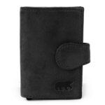 Bear Design Portemonnee met RFID Creditcardhouder Elsie Zwart