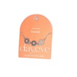 Day&Eve Armband 3 Flowers | Zilver