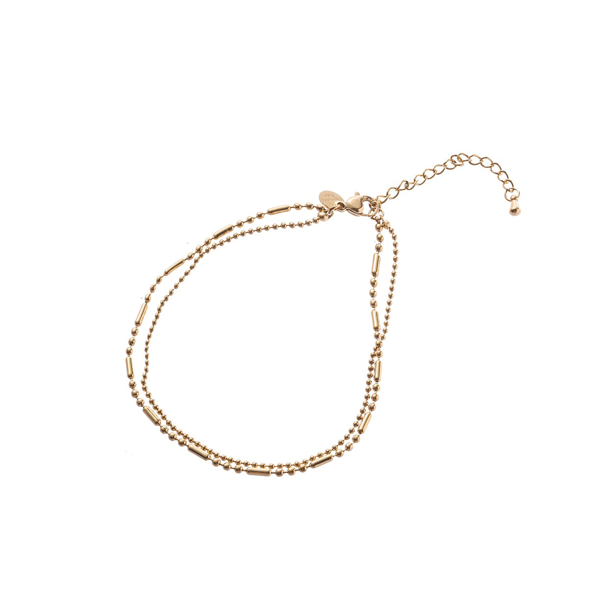 Day Eve Armband Dots Line | Goud