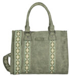 Enrico Benetti Handtas/Schoudertas Indy Olijf