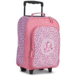 Fabrizio Kindertrolley Junior Active Roze Zebra