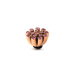Melano Twisted Coral Steentje Fuchsia | Rosé